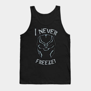 I never freeze panther shirt Tank Top